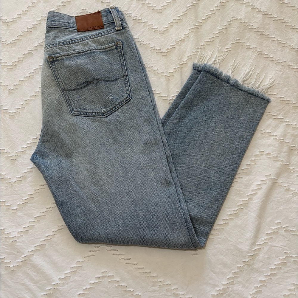 Lucky Brand Light Blue Ankle Jeans